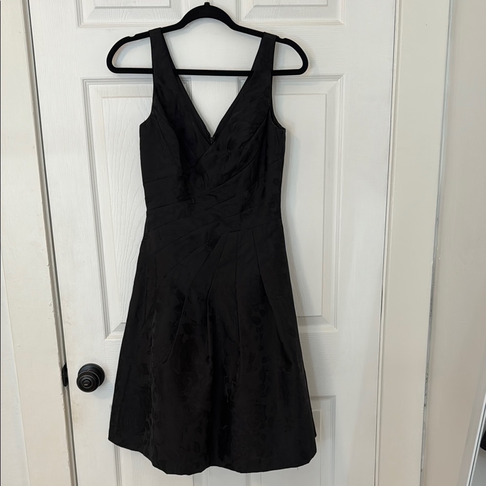 Black Formal Floral Dress